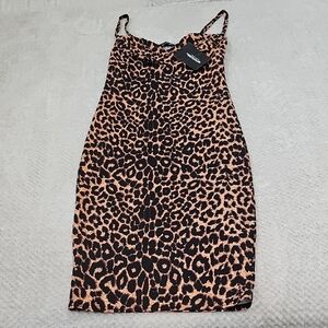 Black Bodycon Dress with Spaghetti Straps for a Night Out